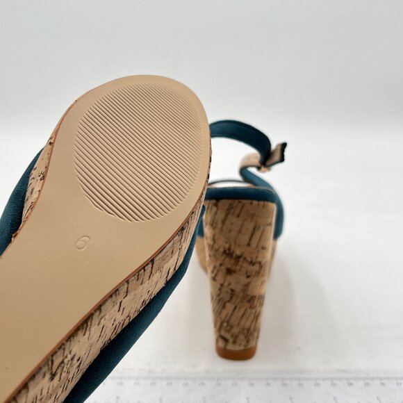 FOWT Women Peep Toe Slingback Platform Wedge Sandals High Heel Buckle Open Toe L - Picture 5 of 7